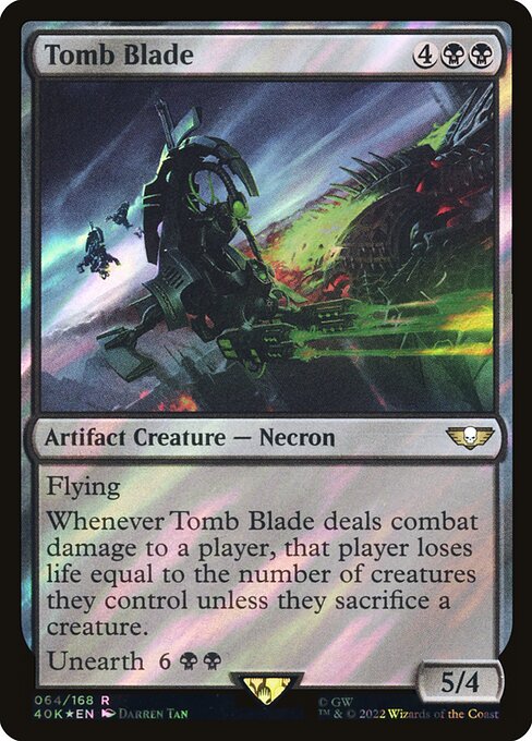 Magic the Gathering Card - Tomb Blade - MTG Circle