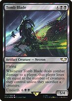 Magic the Gathering Card - Tomb Blade - MTG Circle