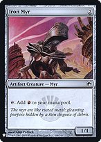 Magic the Gathering Card - Iron Myr - MTG Circle