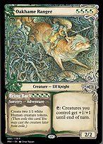 Magic the Gathering Card - Oakhame Ranger // Bring Back - MTG Circle