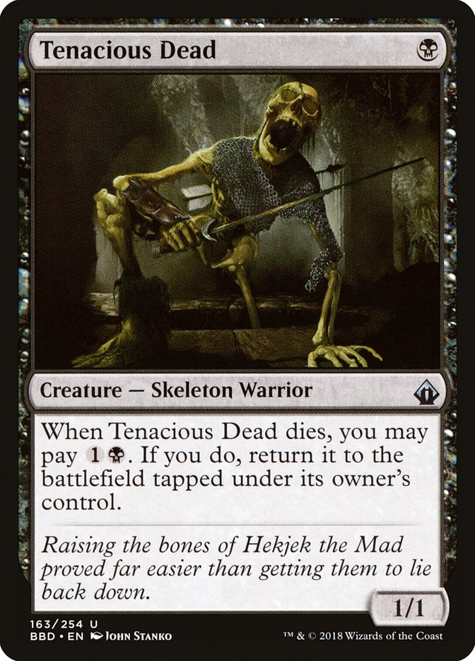 Magic the Gathering Card - Tenacious Dead - MTG Circle