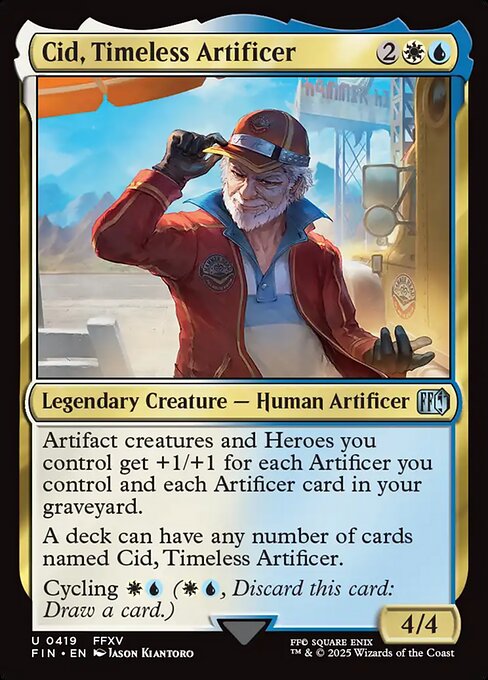 Magic the Gathering Card - Cid, Timeless Artificer - MTG Circle