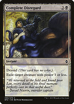 Magic the Gathering Card - Complete Disregard - MTG Circle