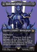 Magic the Gathering Card - Cecil, Dark Knight // Cecil, Redeemed Paladin - MTG Circle