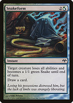 Magic the Gathering Card - Snakeform - MTG Circle