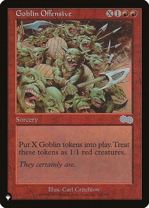 Magic the Gathering Card - Goblin Offensive - MTG Circle