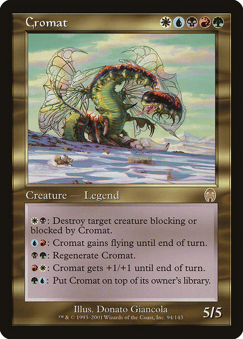 Magic the Gathering Card - Cromat - MTG Circle