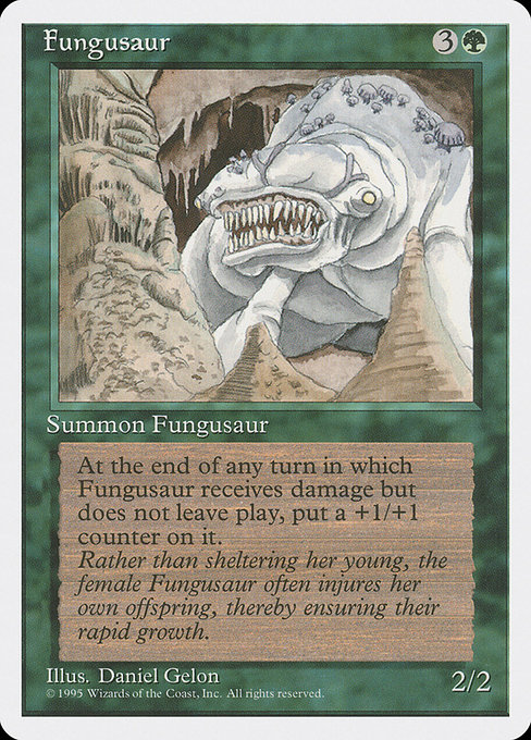 Magic the Gathering Card - Fungusaur - MTG Circle