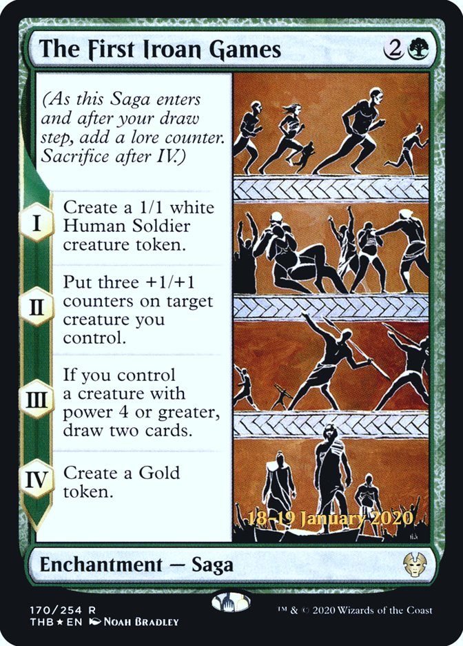 Magic the Gathering Card - The First Iroan Games - MTG Circle