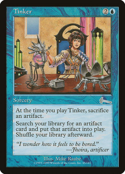 Magic the Gathering Card - Tinker - MTG Circle