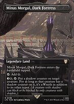 Magic the Gathering Card - Minas Morgul, Dark Fortress - MTG Circle