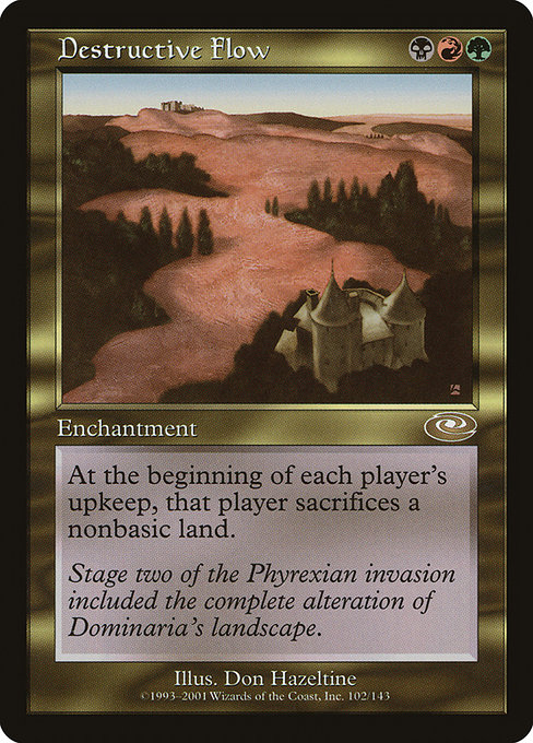 Magic the Gathering Card - Destructive Flow - MTG Circle