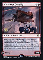 Magic the Gathering Card - Warmaker Gunship - MTG Circle