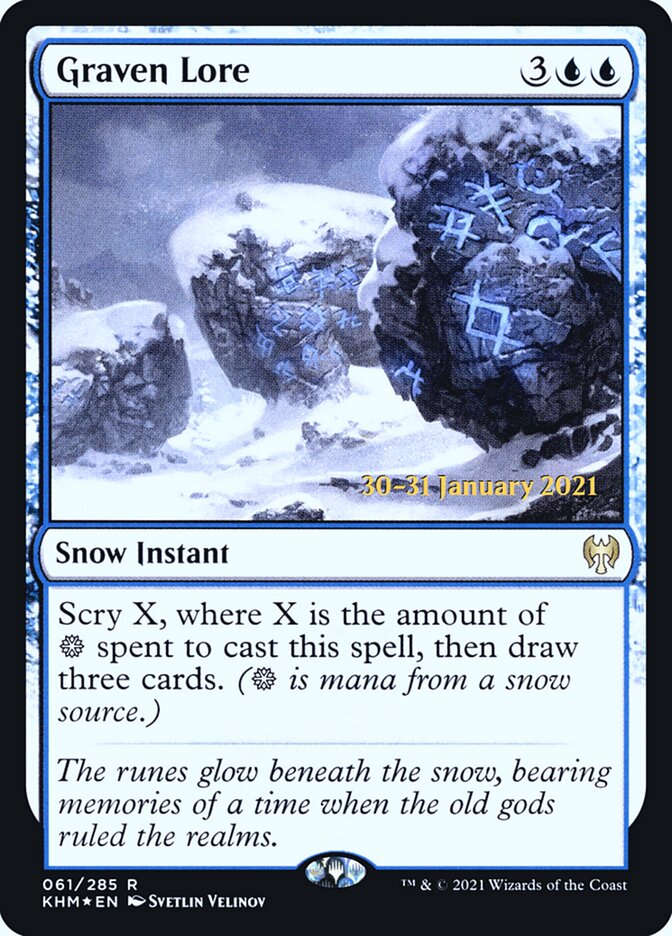 Magic the Gathering Card - Graven Lore - MTG Circle