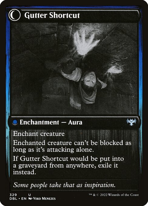 Magic the Gathering Card - Gutter Shortcut - MTG Circle