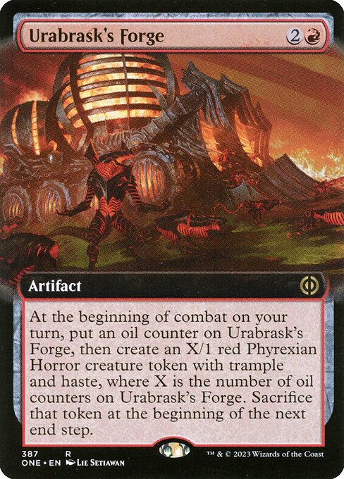 Magic the Gathering Card - Urabrask's Forge - MTG Circle