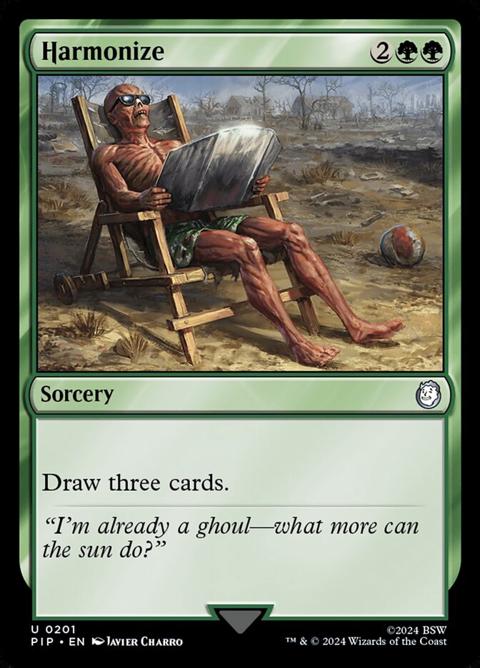 Magic the Gathering Card - Harmonize - MTG Circle