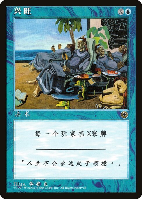 Magic the Gathering Card - Prosperity - MTG Circle