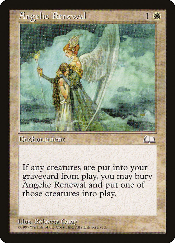 Magic the Gathering Card - Angelic Renewal - MTG Circle