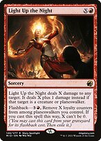 Magic the Gathering Card - Light Up the Night - MTG Circle