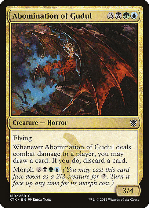 Magic the Gathering Card - Abomination of Gudul - MTG Circle