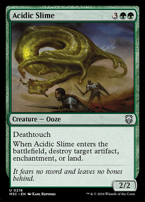 Magic the Gathering Card - Acidic Slime - MTG Circle
