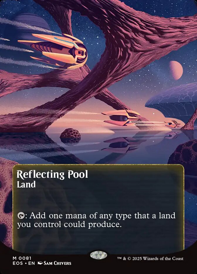 Magic the Gathering Card - Reflecting Pool - MTG Circle