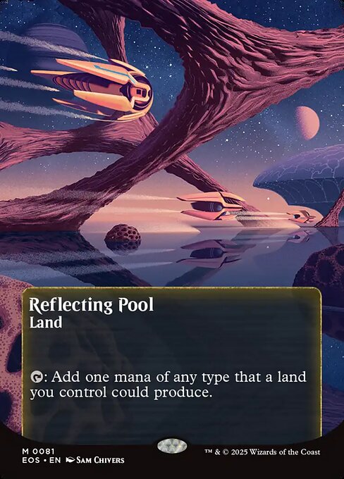 Magic the Gathering Card - Reflecting Pool - MTG Circle