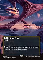 Magic the Gathering Card - Reflecting Pool - MTG Circle