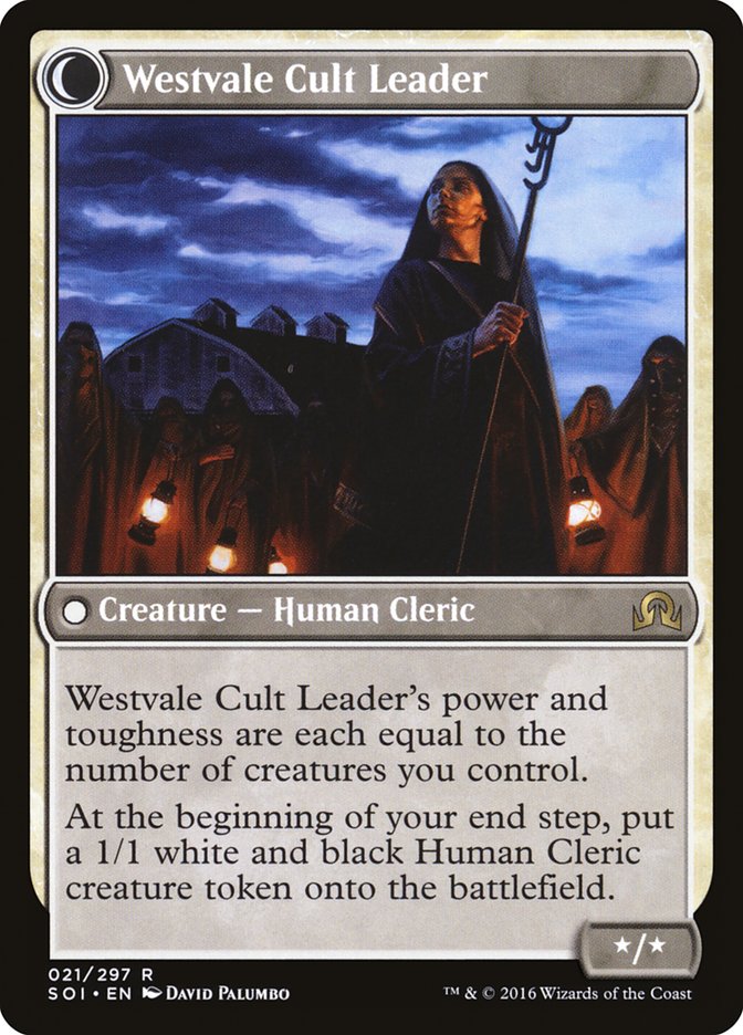 Magic the Gathering Card - Westvale Cult Leader - MTG Circle