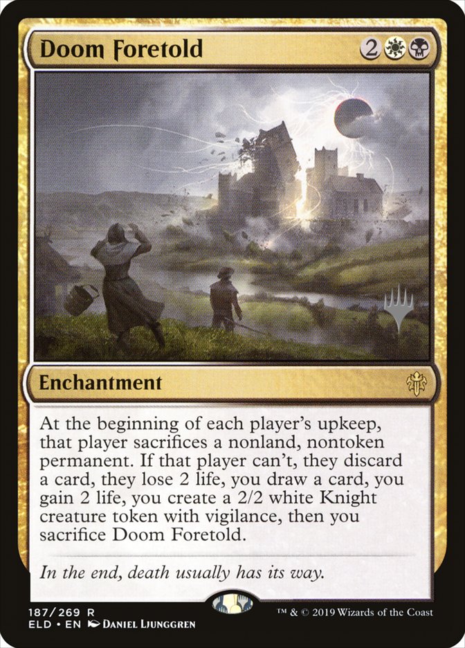 Magic the Gathering Card - Doom Foretold - MTG Circle