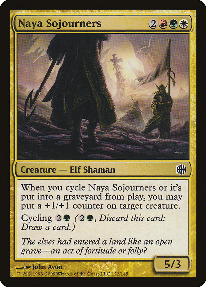 Magic the Gathering Card - Naya Sojourners - MTG Circle