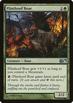Magic the Gathering Card - Flinthoof Boar - MTG Circle