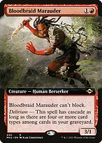 Magic the Gathering Card - Bloodbraid Marauder - MTG Circle