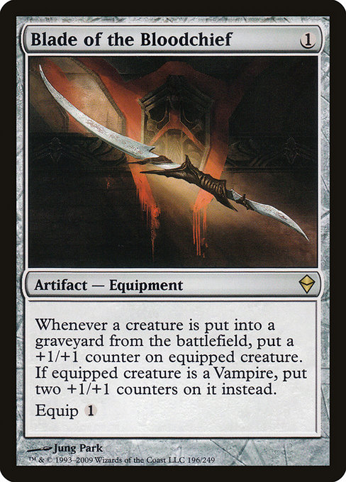 Magic the Gathering Card - Blade of the Bloodchief - MTG Circle