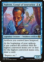 Magic the Gathering Card - Padeem, Consul of Innovation - MTG Circle