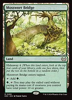 Magic the Gathering Card - Mosswort Bridge - MTG Circle