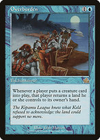 Magic the Gathering Card - Overburden - MTG Circle