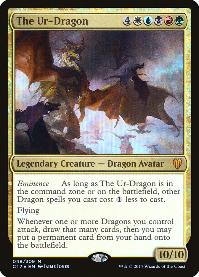 Magic the Gathering Card - The Ur-Dragon - MTG Circle