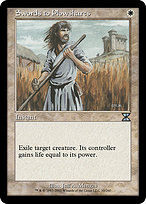 Magic the Gathering Card - Swords to Plowshares - MTG Circle