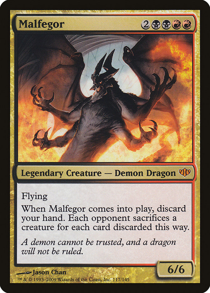 Magic the Gathering Card - Malfegor - MTG Circle