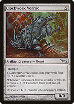 Magic the Gathering Card - Clockwork Vorrac - MTG Circle