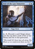 Magic the Gathering Card - Seer of the Last Tomorrow - MTG Circle