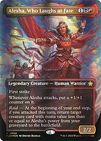 Magic the Gathering Card - Alesha, Who Laughs at Fate - MTG Circle