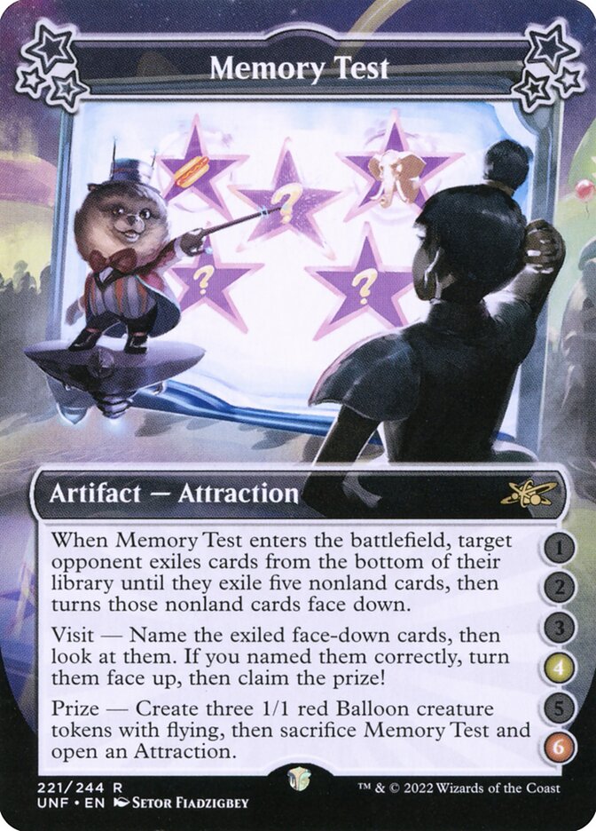 Magic the Gathering Card - Memory Test - MTG Circle