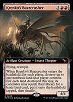 Magic the Gathering Card - Krenko's Buzzcrusher - MTG Circle