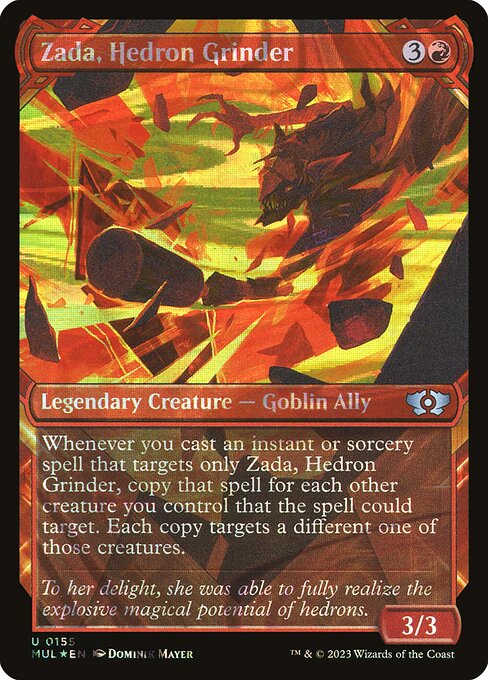 Magic the Gathering Card - Zada, Hedron Grinder - MTG Circle