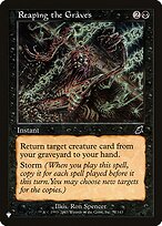 Magic the Gathering Card - Reaping the Graves - MTG Circle