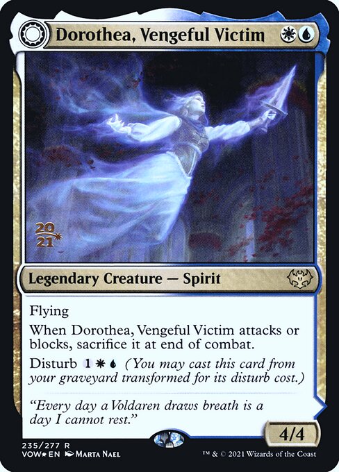 Magic the Gathering Card - Dorothea, Vengeful Victim - MTG Circle
