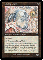 Magic the Gathering Card - Living Wall - MTG Circle